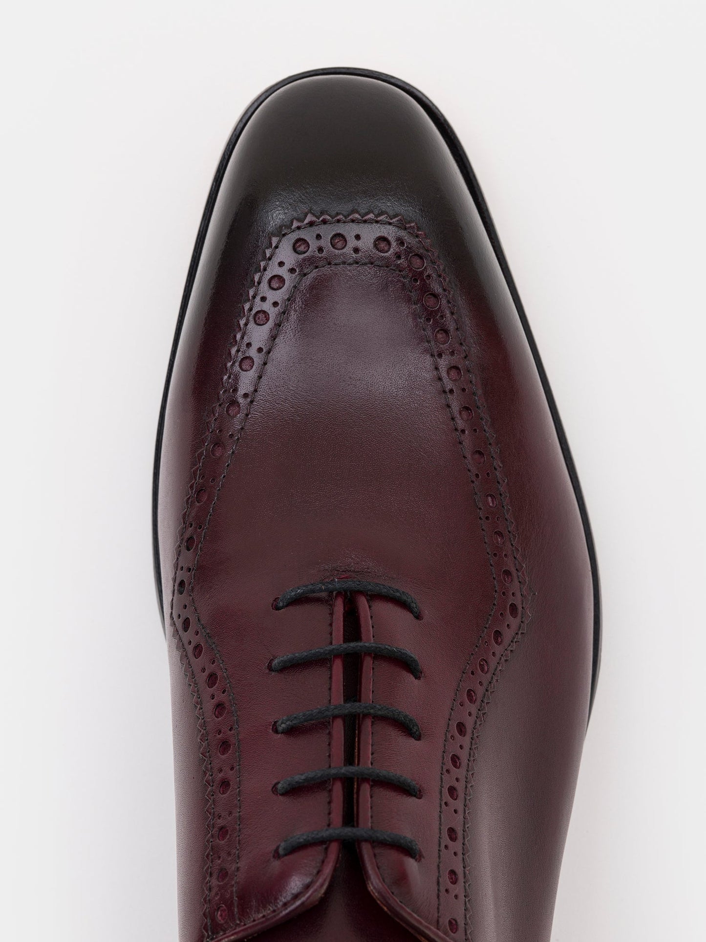 Bordeaux Leather Wingtip Oxford VIOSSI