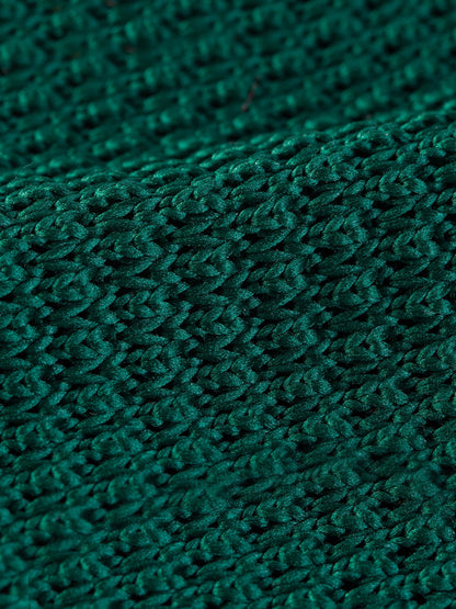 Green Knitted Tie 6cm - BRABION