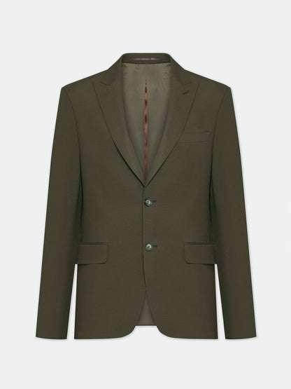 Khaki Modern-Fit Suit 3-Piece VIOSSI