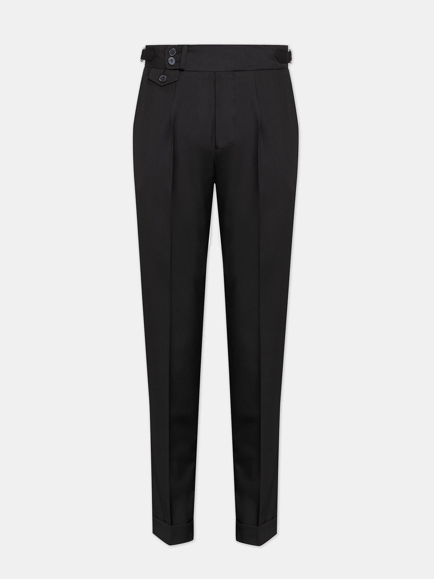 Black Modern-Fit Suit 3-Piece VIOSSI