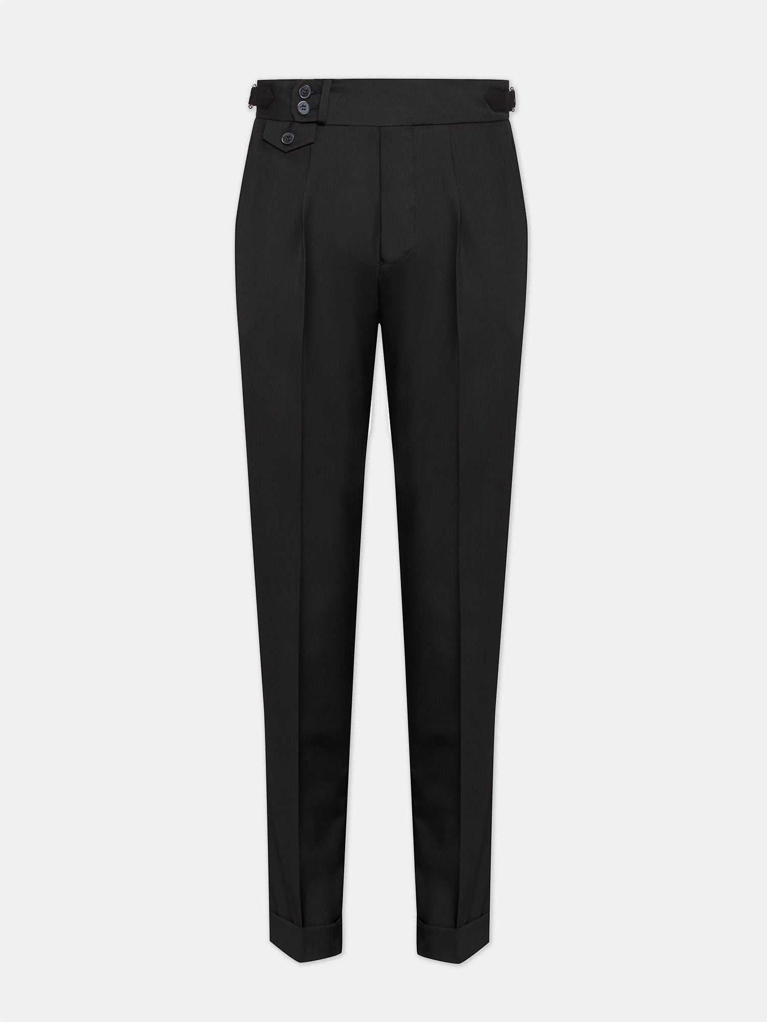 Black Modern-Fit Suit 3-Piece VIOSSI