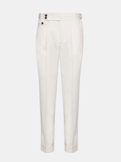 White Double Breasted Suit 2-Piece VIOSSI