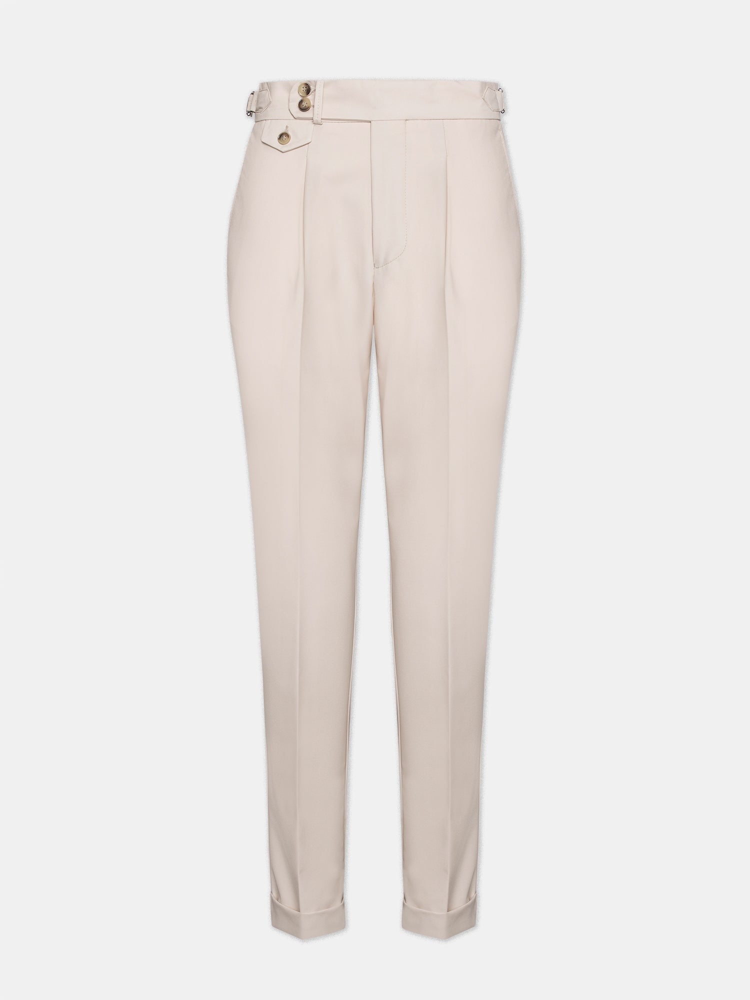 Beige Modern-Fit Suit 3-Piece VIOSSI