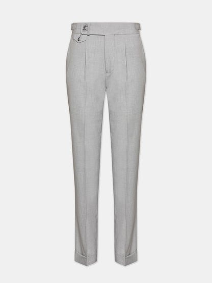 Grey Modern-Fit Suit 3-Piece VIOSSI