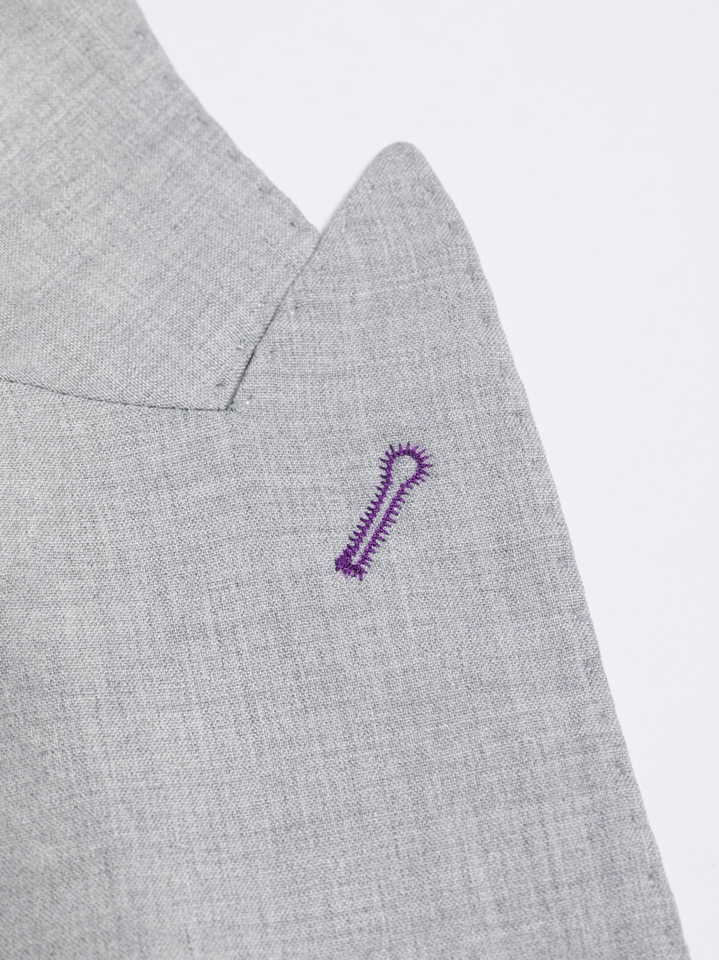 Grey Modern-Fit Suit 3-Piece VIOSSI