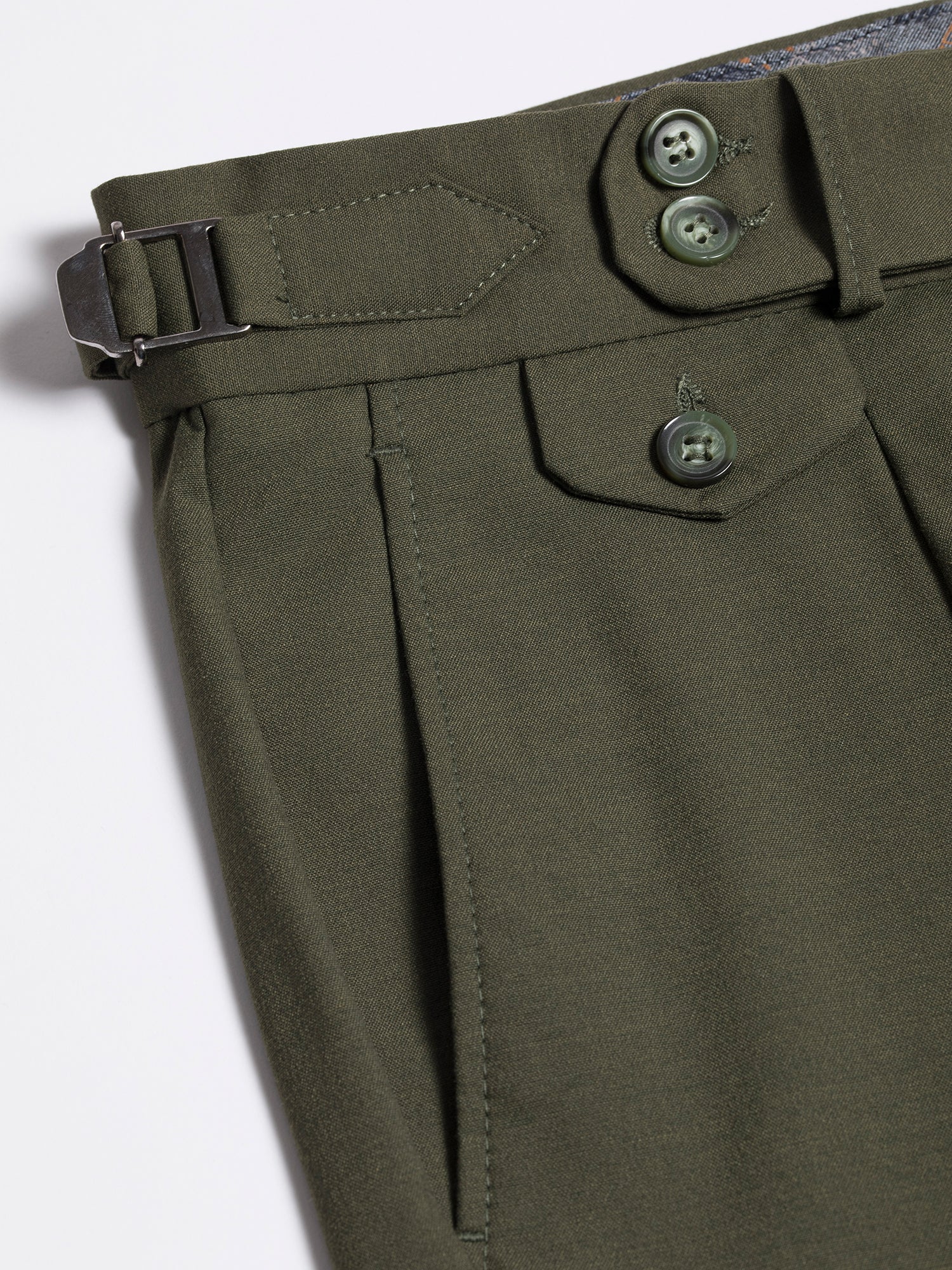 Khaki Double Breasted Suit 2-Piece VIOSSI