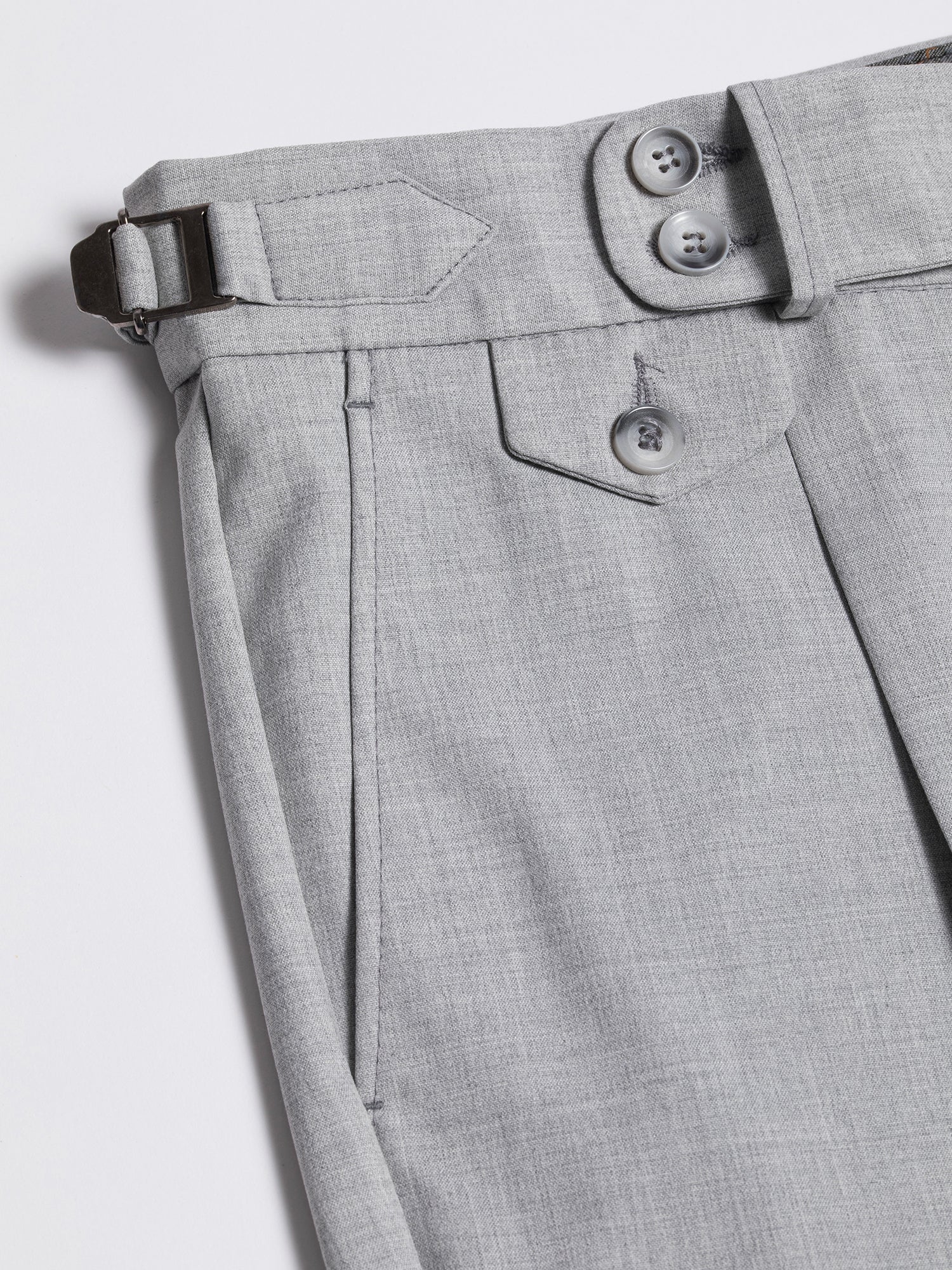 Grey Double Breasted Suit 2-Piece VIOSSI
