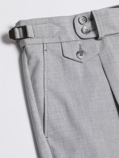 Grey Modern-Fit Suit 3-Piece VIOSSI