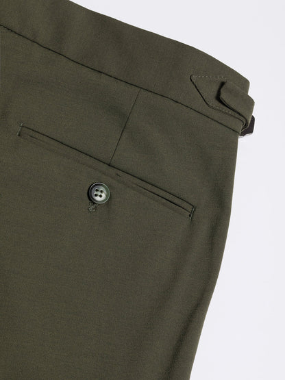 Khaki Modern-Fit Suit 3-Piece VIOSSI