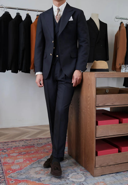 Men’s Jet Navy Milano Suit
