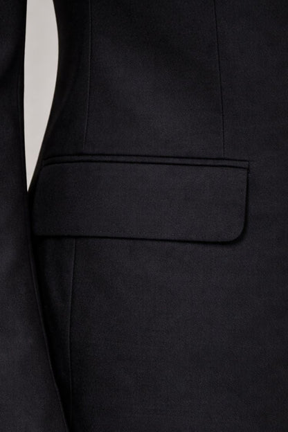 Black Slim-Fit Suit 3-Piece VIOSSI - CB