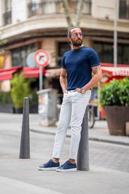 Brabion Maison Ice Blue Slim Fit Jeans