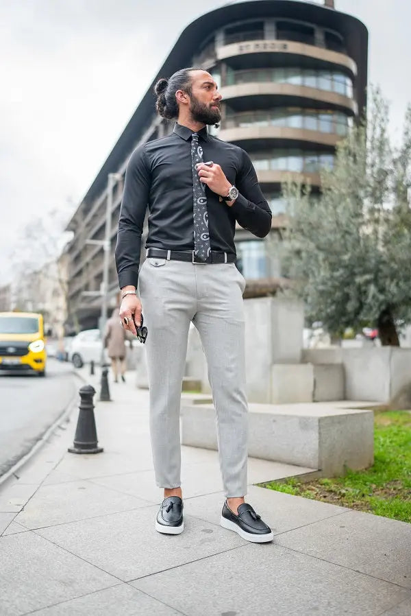 Brabion Massimo Slim Fit Cotton Formal Shirt for Business & Casual Occasions BRABION Brabion Massimo Slim Fit Cotton Formal Shirt for Business & Casual Occasions BRABION