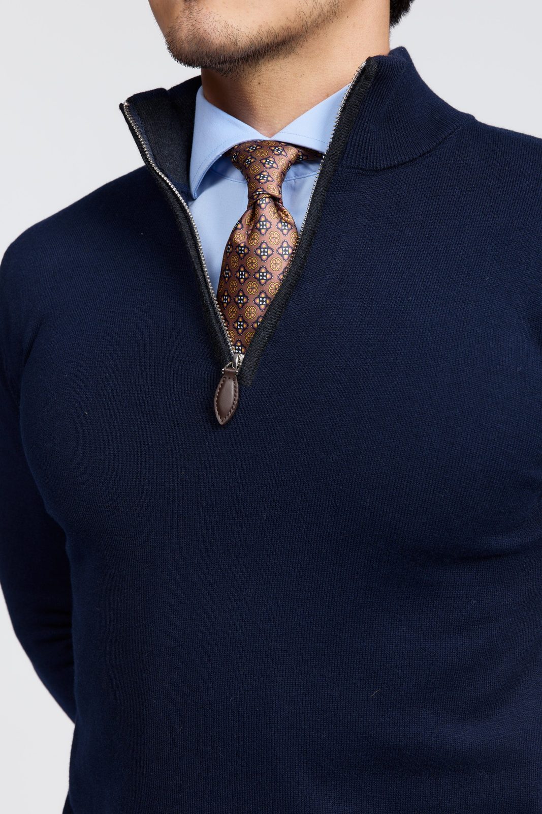 Men's Amalfi Half-Zip Knit Sweater