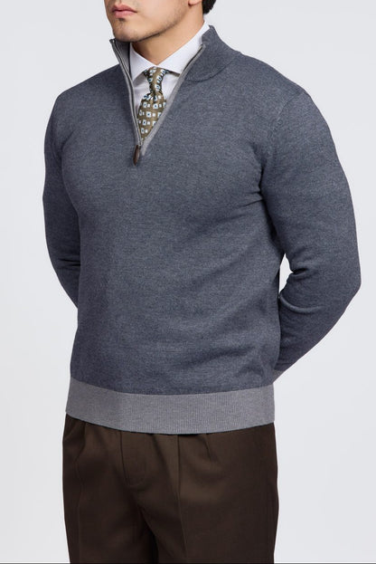 Amalfi Half-Zip Knit Sweater