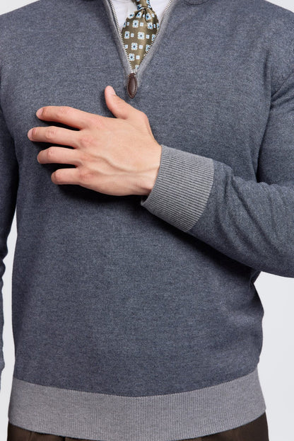 Amalfi Half-Zip Knit Sweater