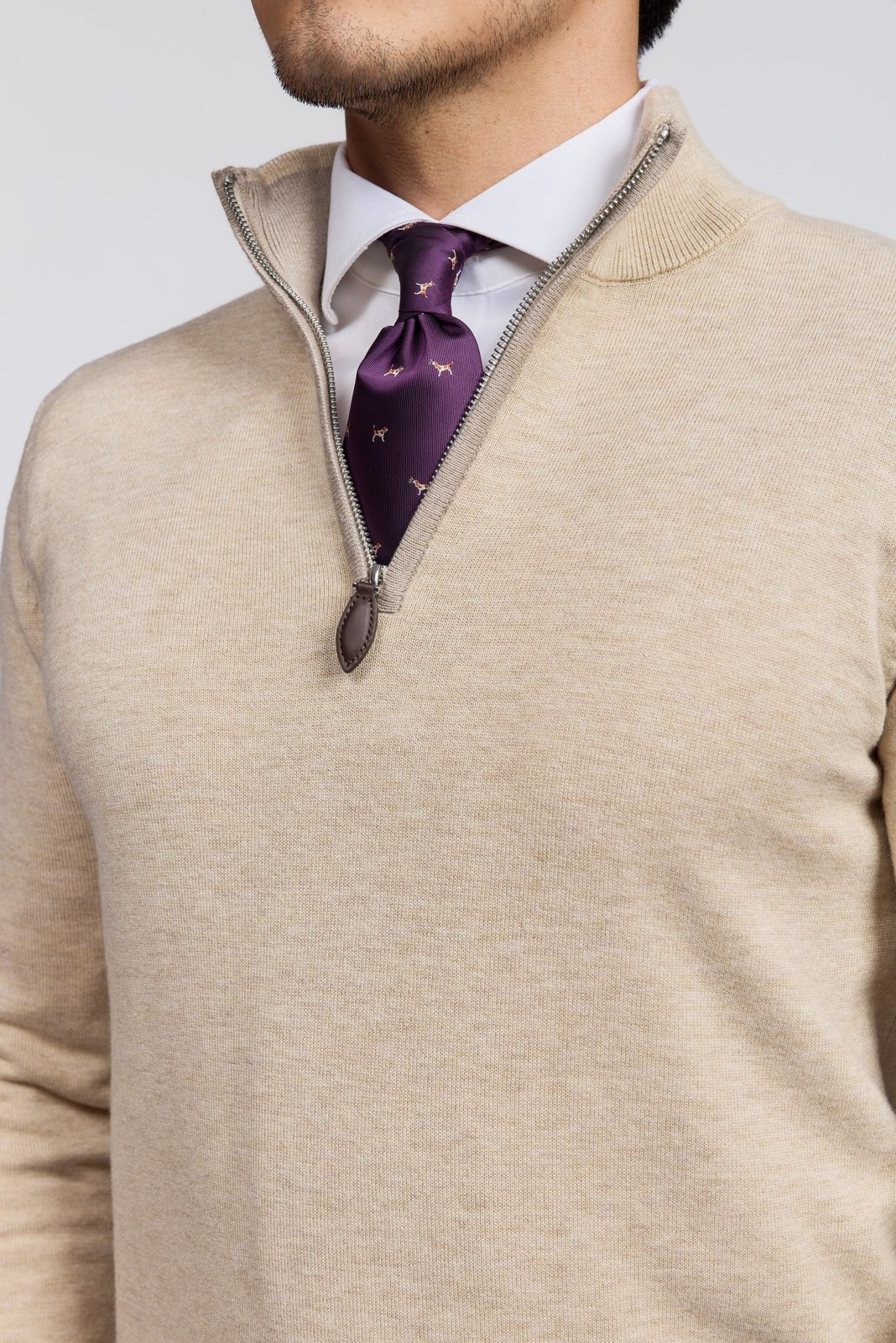 Amalfi Half-Zip Knit Sweater