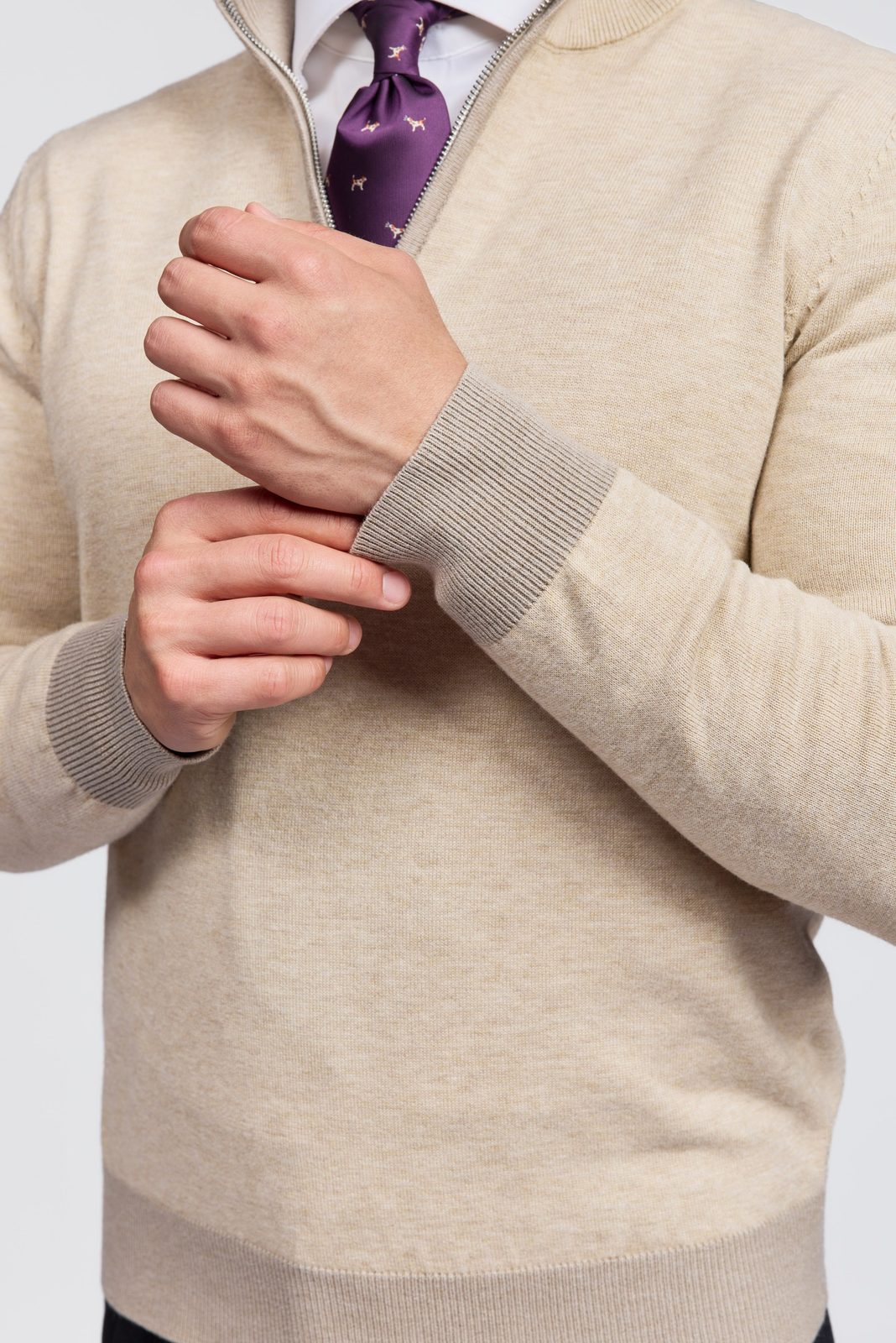 Amalfi Half-Zip Knit Sweater