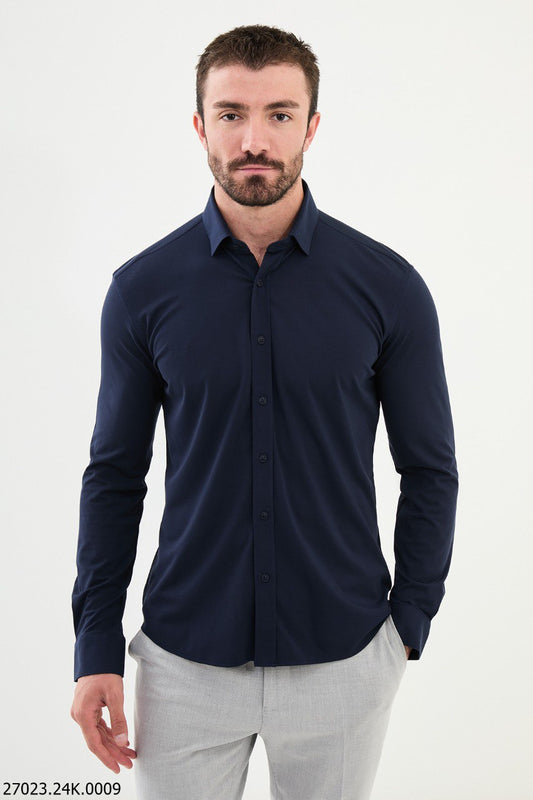 Brabion James Men’s Slim Fit Cotton Shirt - Elevate Your Wardrobe