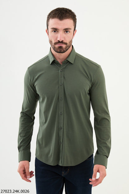 Brabion James Men’s Slim Fit Cotton Shirt