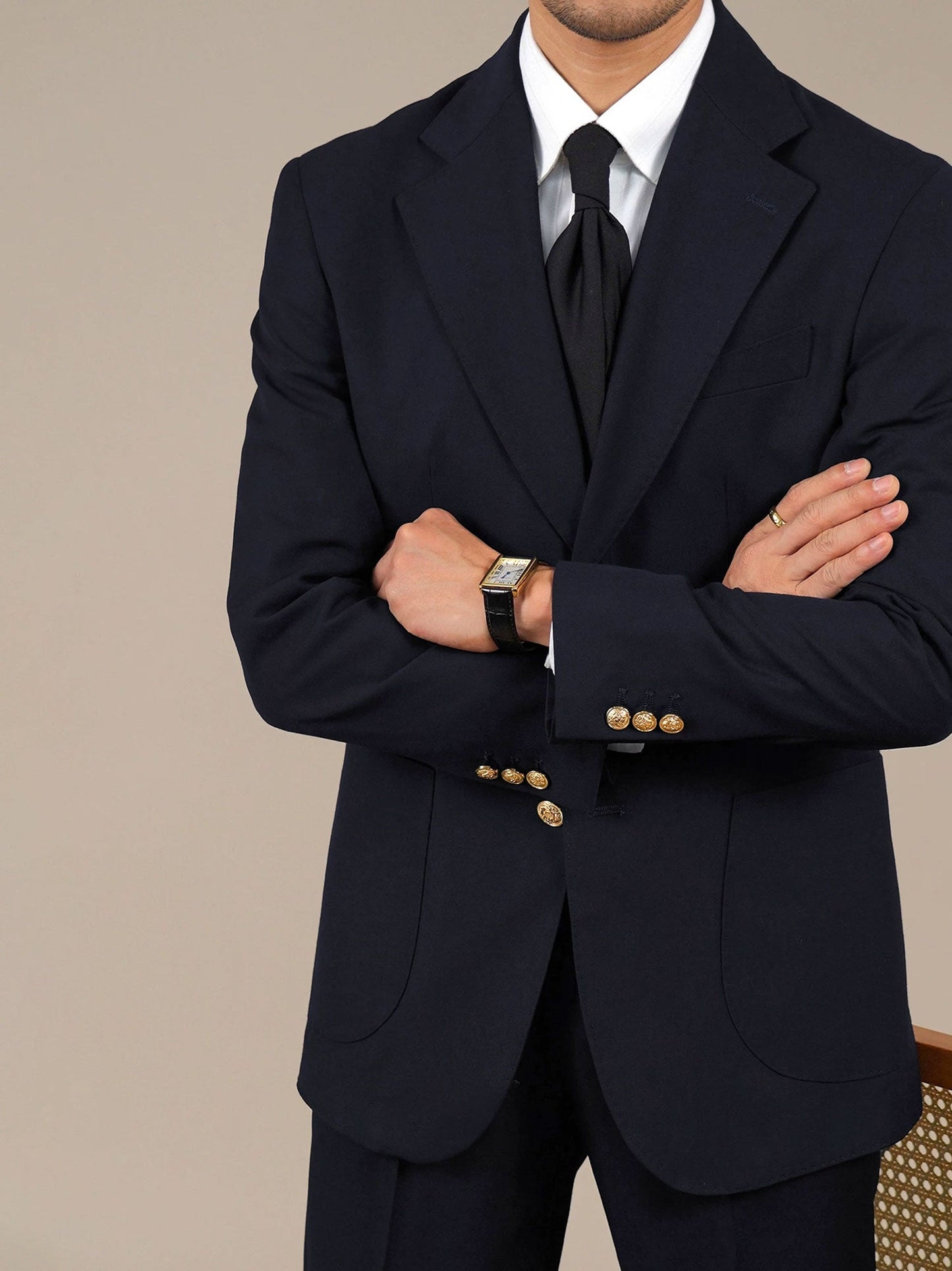 Men’s Italian-Style Notch Lapel Blazer BRABION