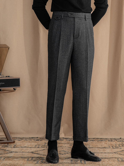 Herringbone Tailoring Pants