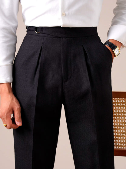Pantaloni eleganti Gurkha a vita alta Torino
