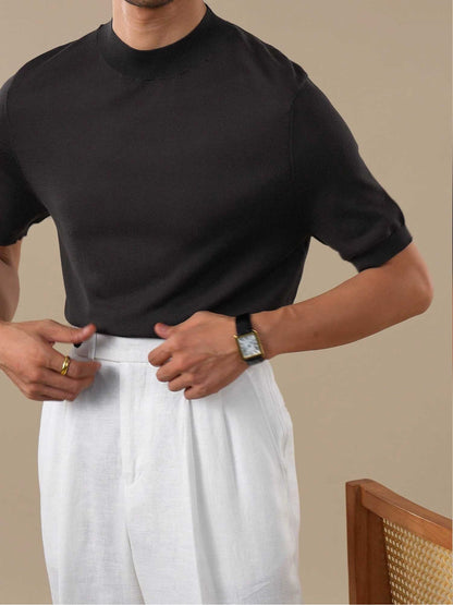 Men's Cooling Acetate Short Sleeve Crewneck T-Shirt BRABION