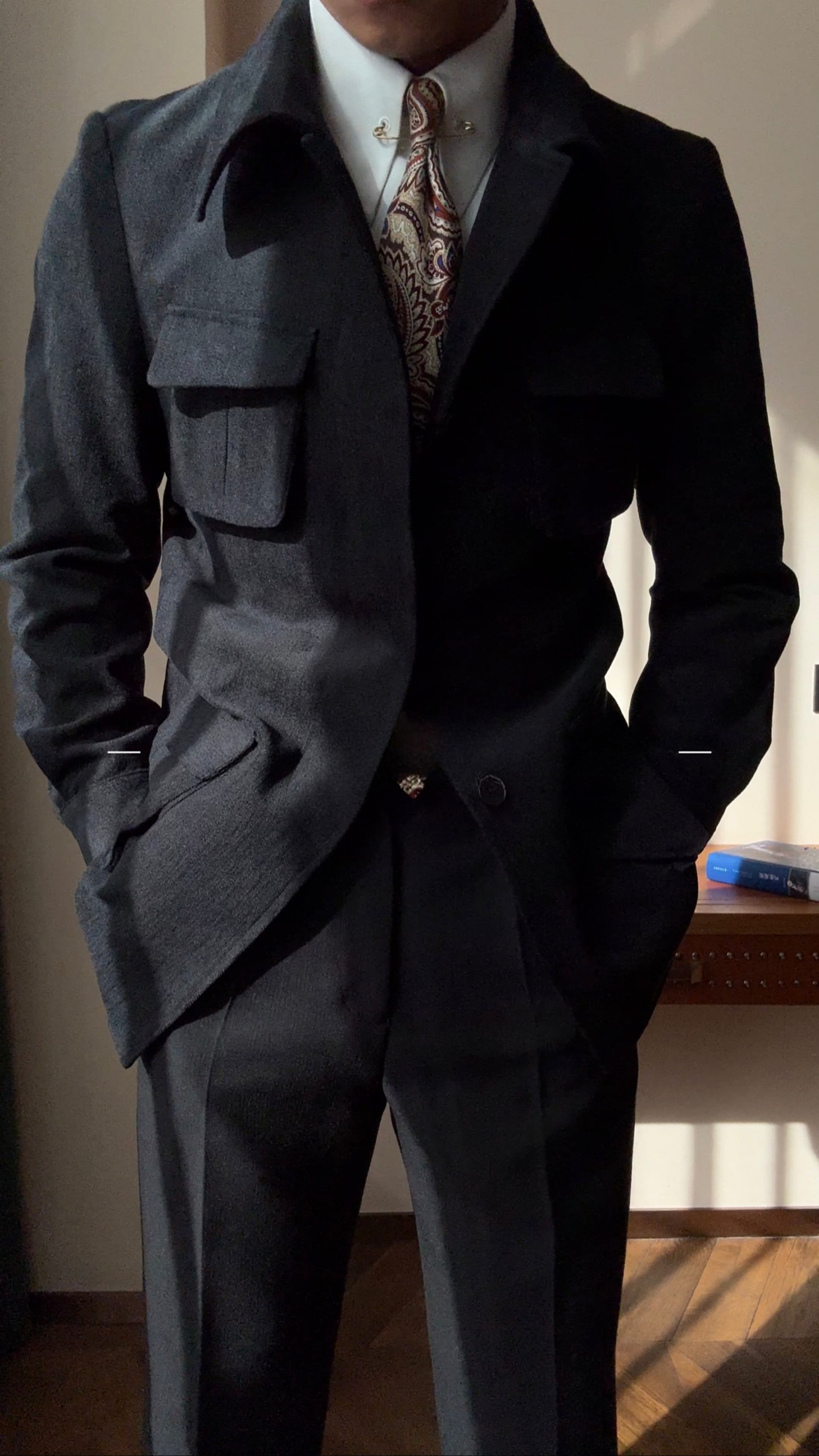 Men’s Italian Retro Hunting Jacket - BRABION