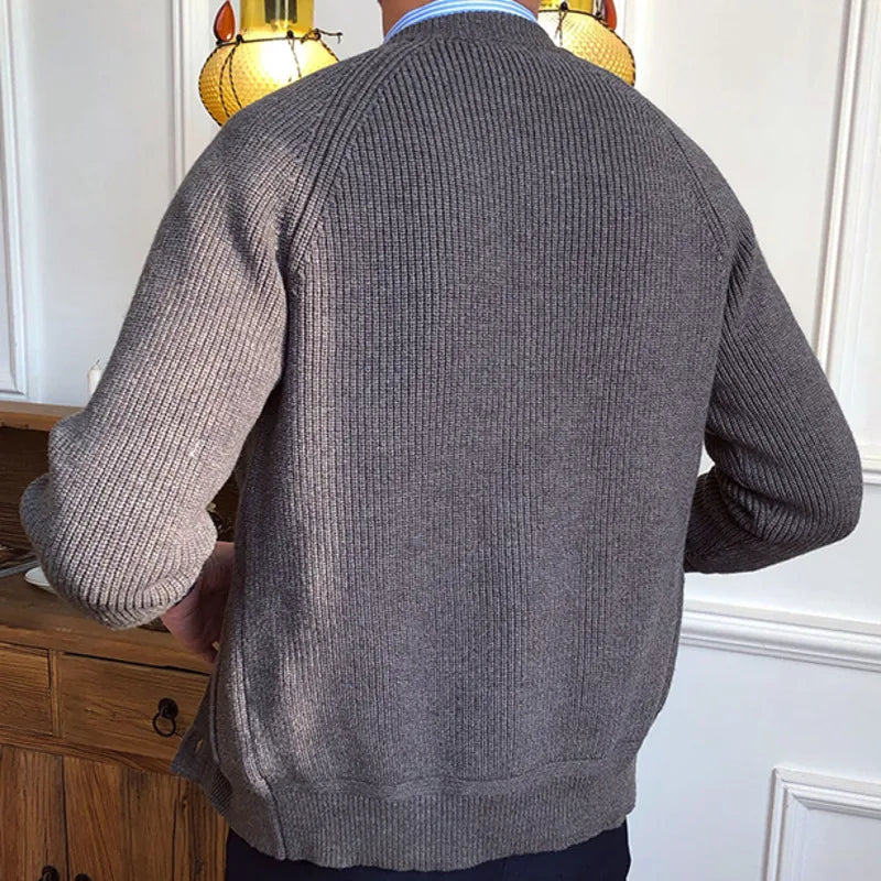 Classic Men's Knit Cardigan