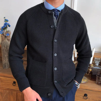 Classic Men's Knit Cardigan