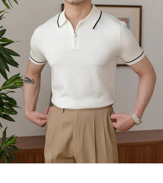Men's Tricot Polo Shirt