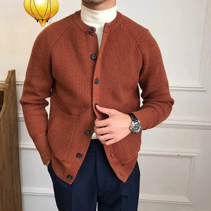 Classic Men's Knit Cardigan