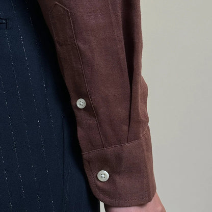 Men's Linen Dress Shirt