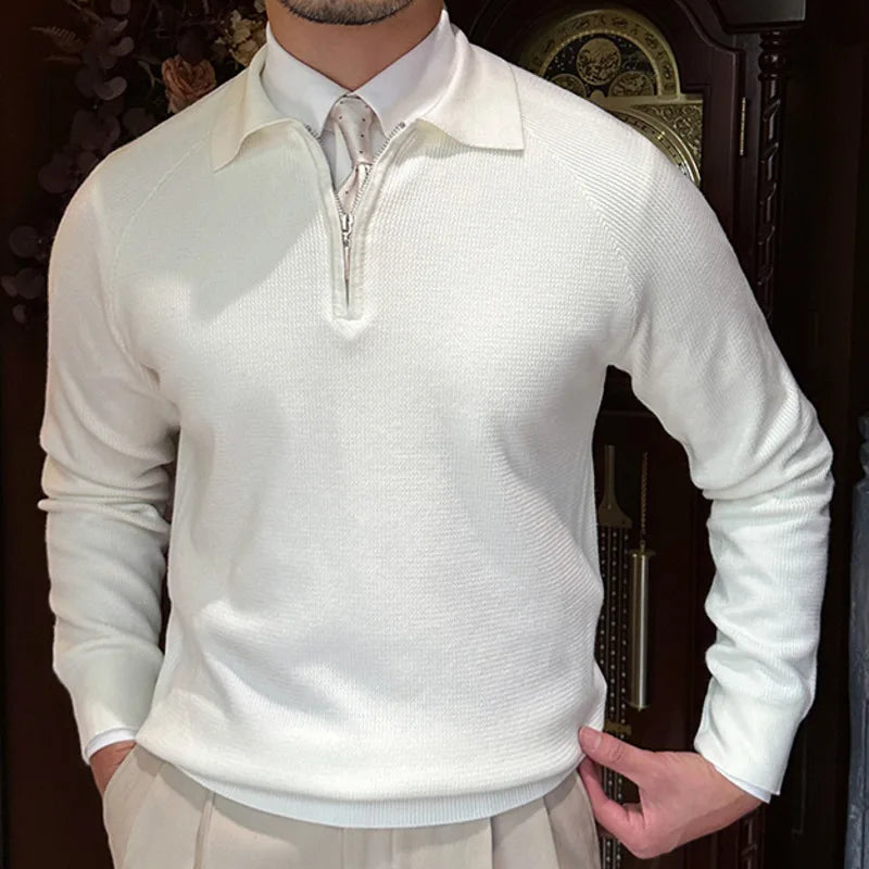 Zipped Men's Sweater