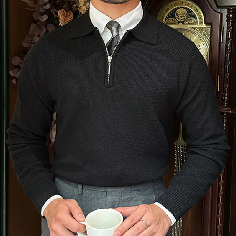 Zipped Men's Sweater