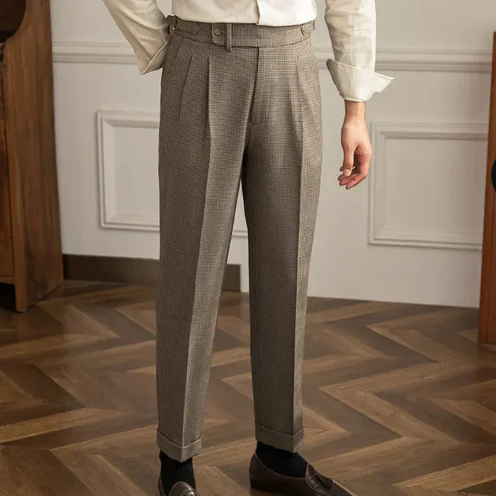Men's Checkered Gurkha Pants - BRABION