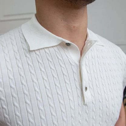 Knit Polo Shirt