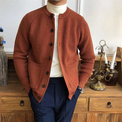 Classic Men's Knit Cardigan