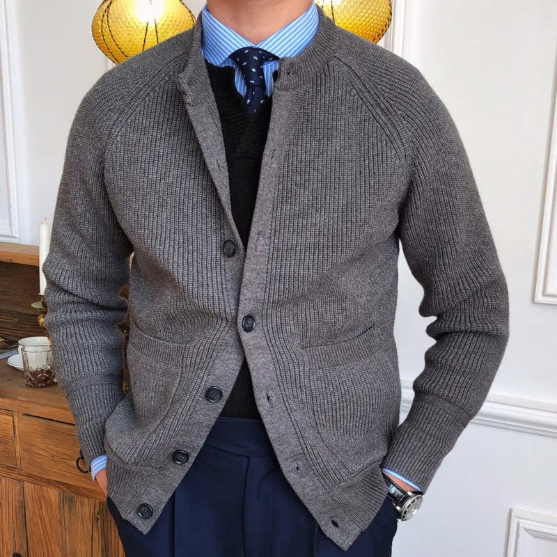 Classic Men's Knit Cardigan BRABION