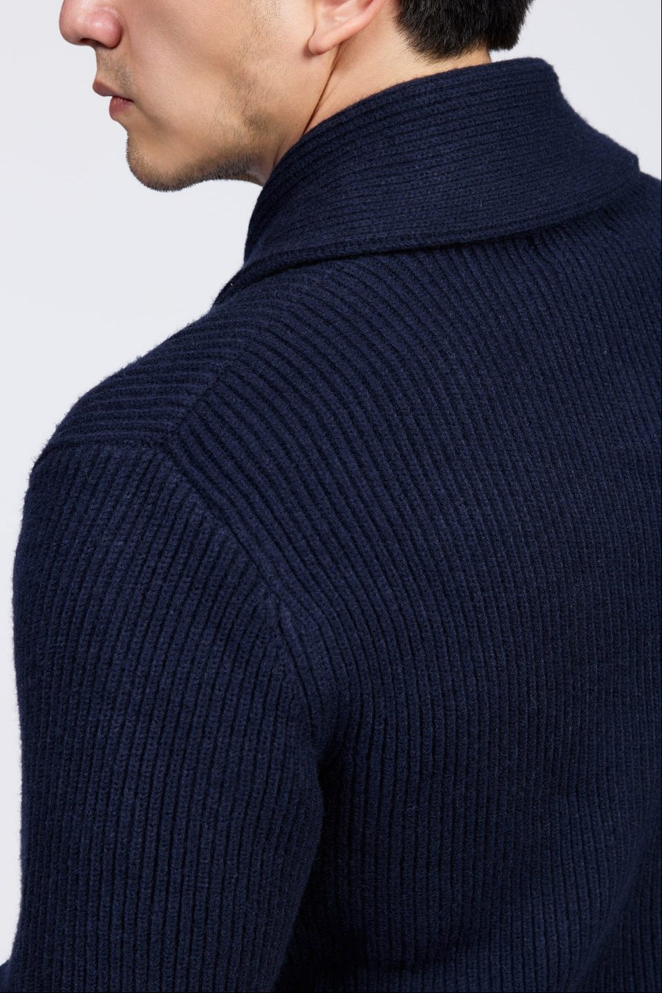 Cárdigan Raymond con cuello chal