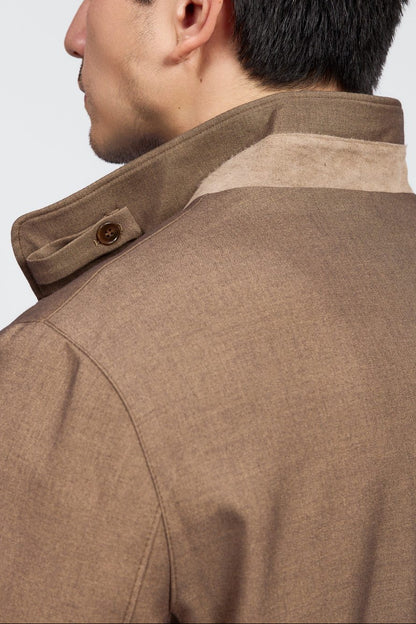 Chaqueta safari Amalfi con 4 bolsillos para hombre