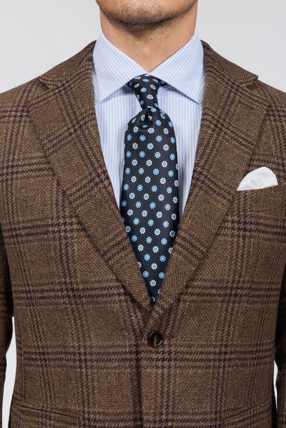 Men's Cambridge Classic Plaid Wool Blend Blazer