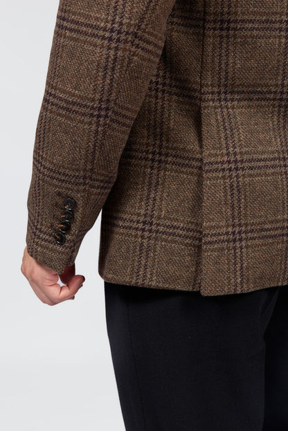 Men's Cambridge Classic Plaid Wool Blend Blazer