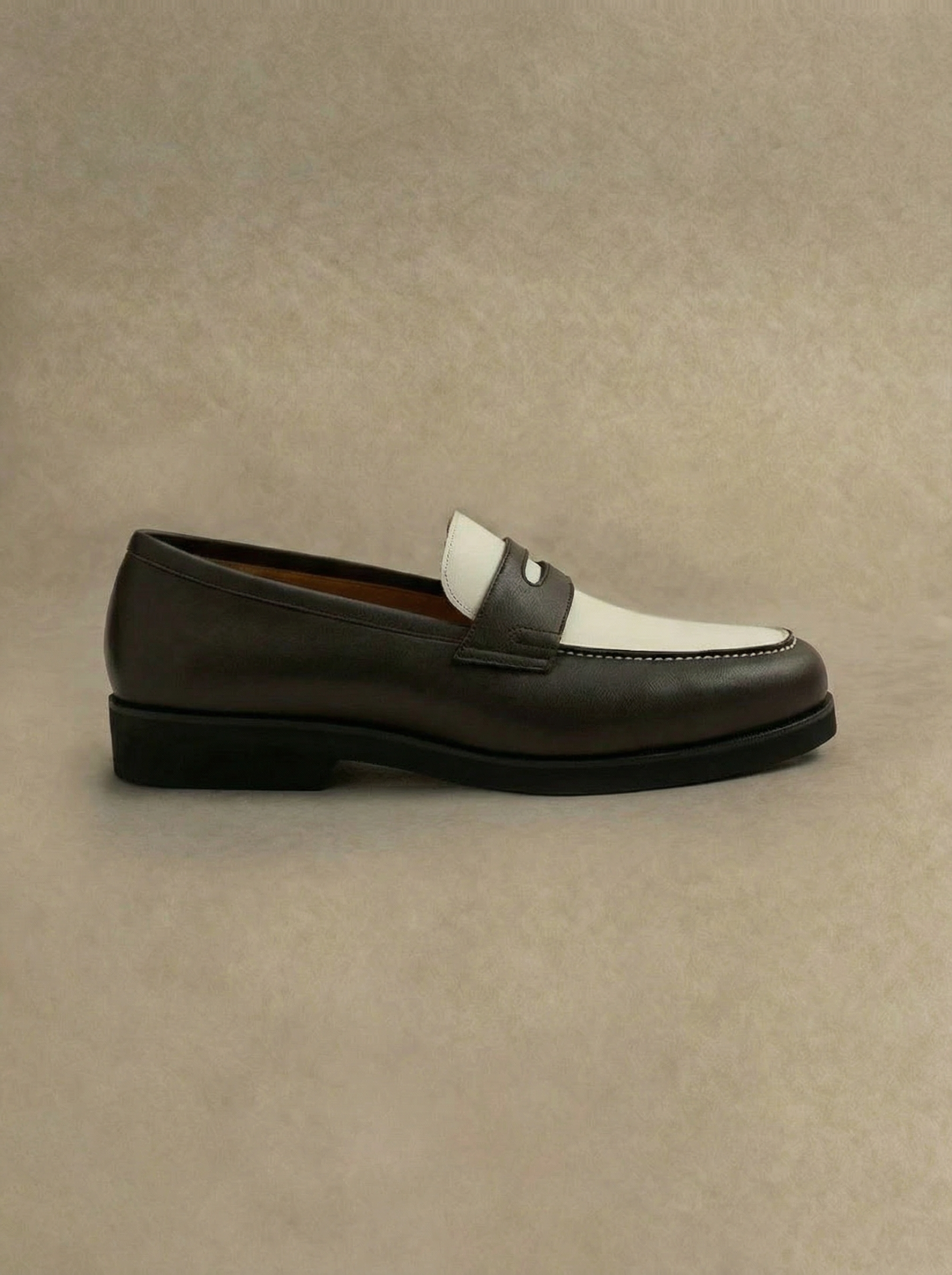 Two-Tone Penny Loafer