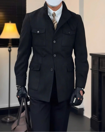 Men’s Suede Safari Jacket