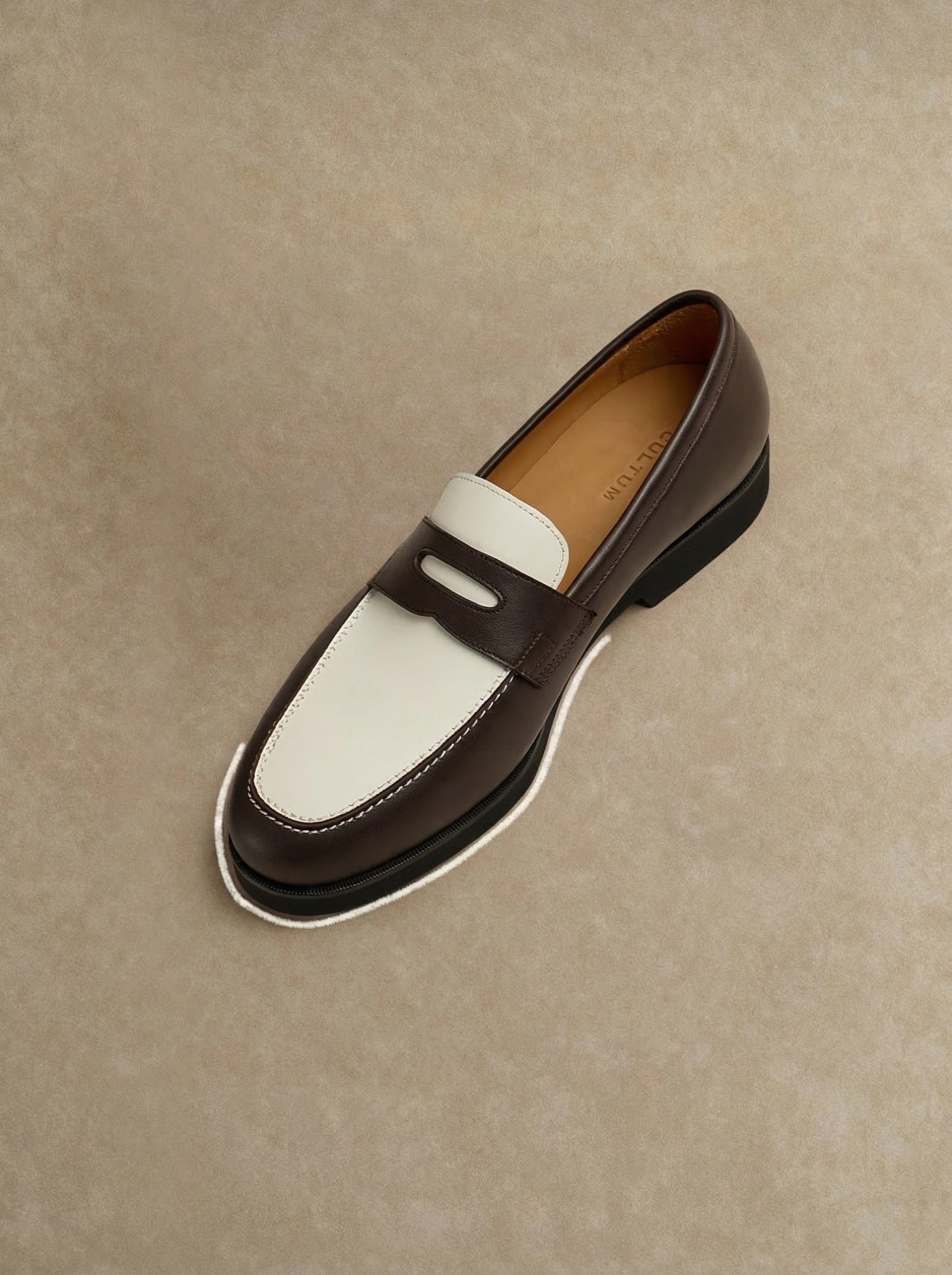 Two-Tone Penny Loafer