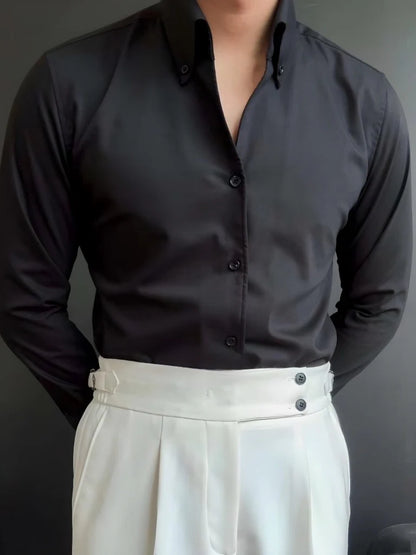 Button Down Cufflinks Shirt