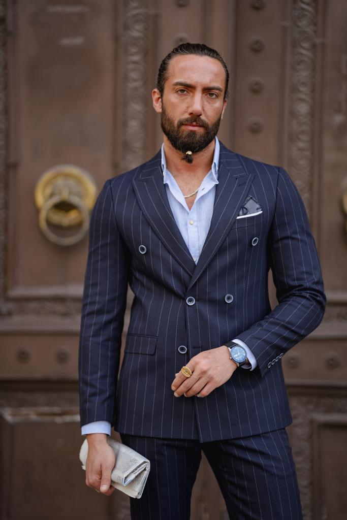 Pinstripe Suit Style