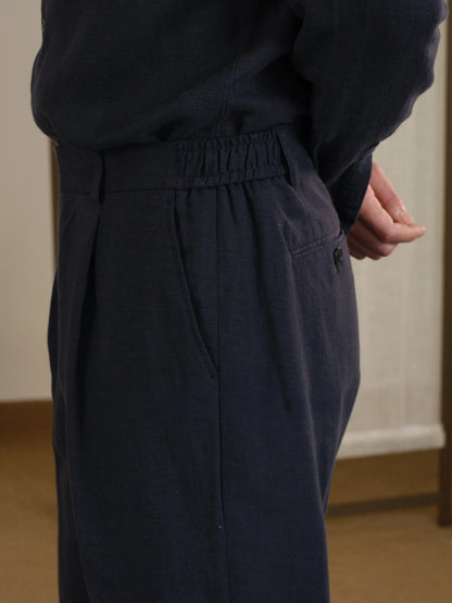 Tencel Linen Blend Pants Brabion